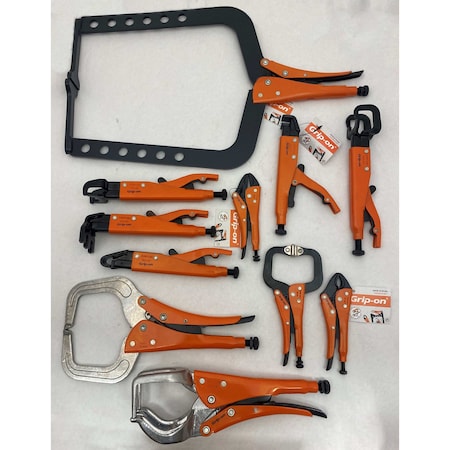 Grip-On 11 PC SET FOR ALUMINUM REPAIR GRALUMSET